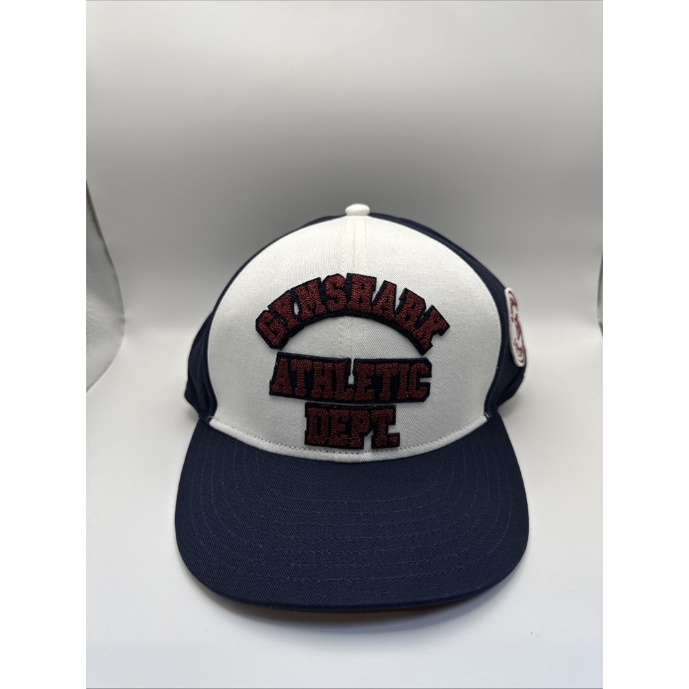 6 Panel Collegiate Trucker One Size Hat Gym Shark #728
